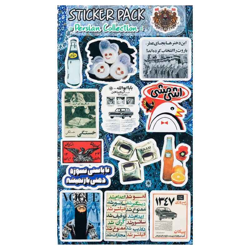 پک استیکر ضد آب و ضد خش