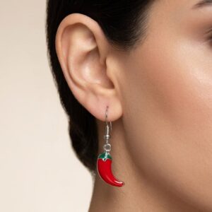 گوشواره فلفل قرمز 2