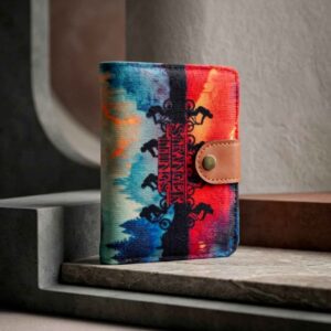 کیف پول مخمل Stranger Things