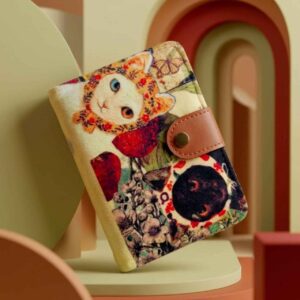 کیف پول مخمل گربه ای 3