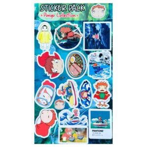 پک استیکر انیمه Ponyo
